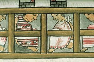 Ms Palat. 218-220 Libro IX Prisioneros Aztecas, del 